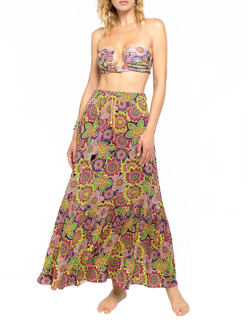 Gonna Mare 4Giveness Tropical Bouquet da Donna - Multicolore