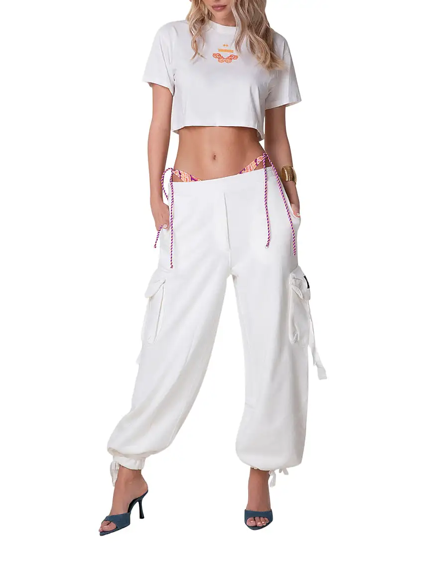 T-shirt F**K da Donna - Bianco