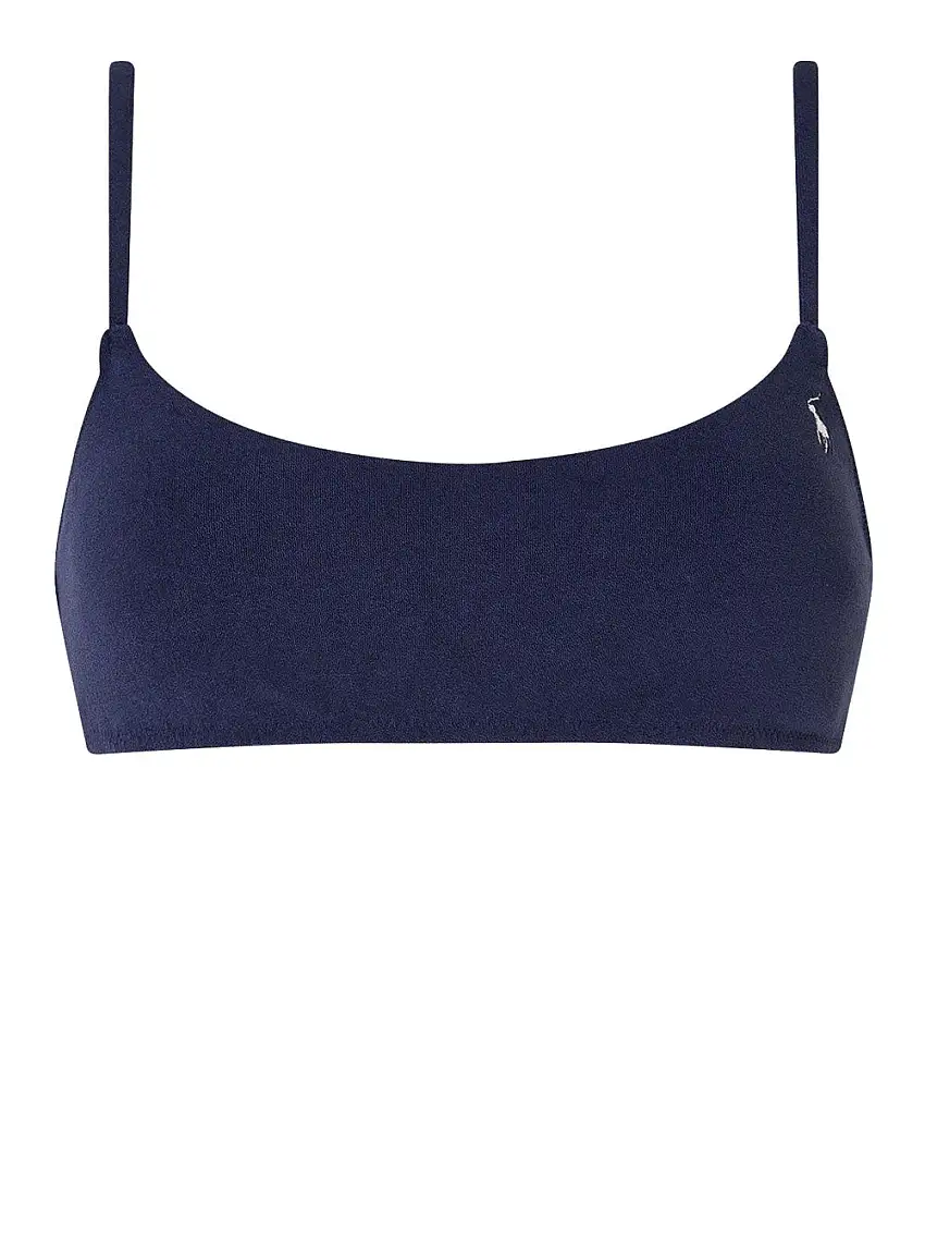 Bikini Pezzo Sopra Ralph Lauren Kennedy Bralette da Donna - Blu