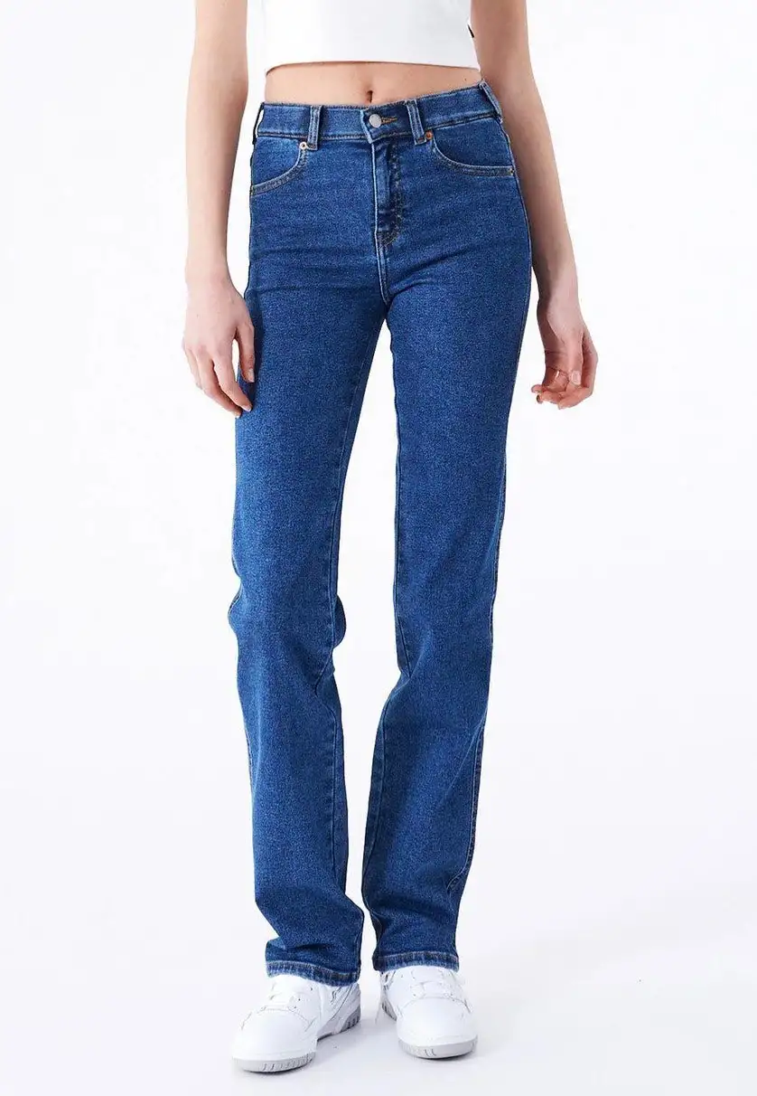 Dr. Denim - Lexy Straight Cape Dark Plain - Jeans