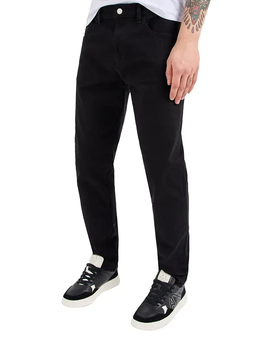 Jeans Slim Armani Exchange da Uomo - Nero
