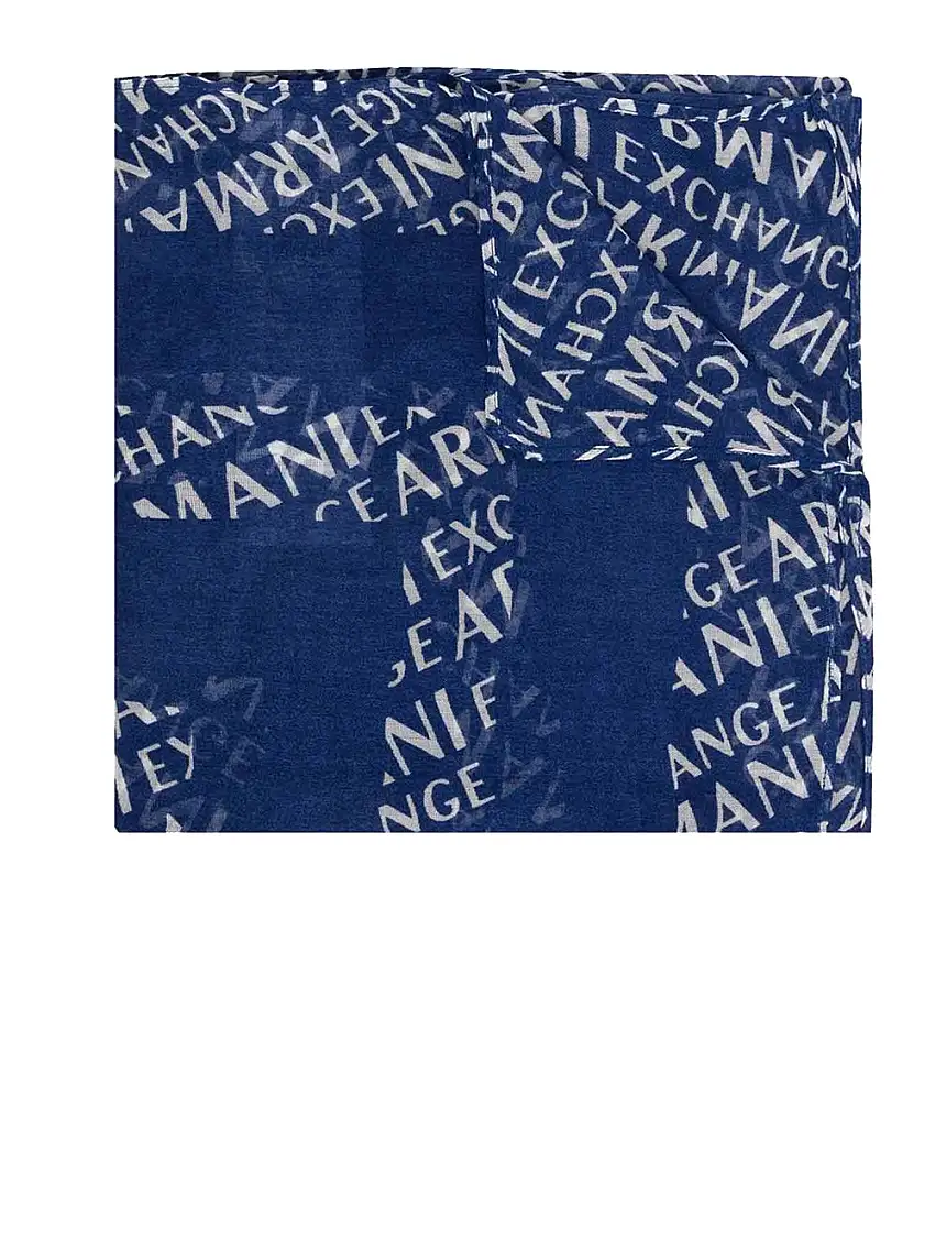 Sciarpa Armani Exchange da Donna - Blu