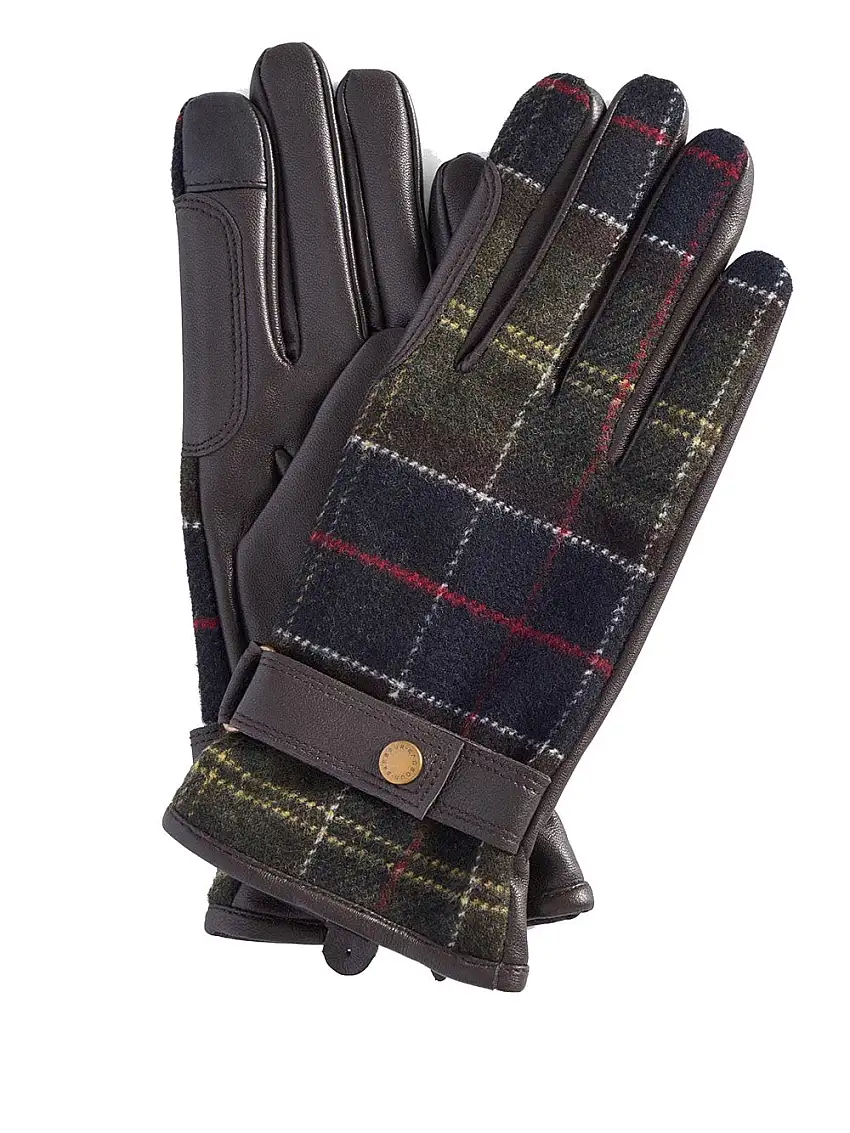 Guanti Barbour Aubrey Waterproof da Donna - Marrone