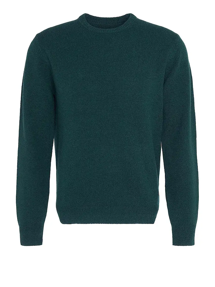Maglione Barbour Essential Patch Crew da Uomo - Verde