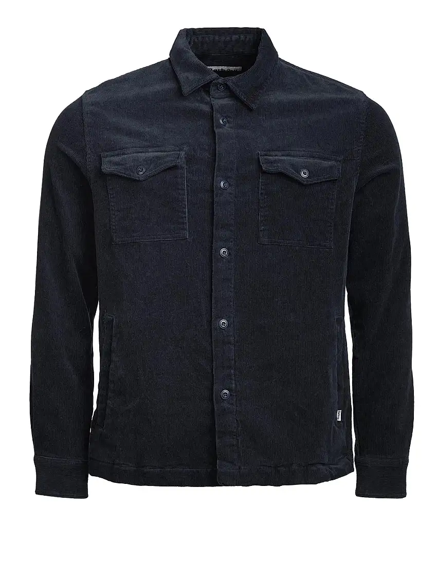 Camicia Casual Barbour Cord Overshirt da Uomo - Blu