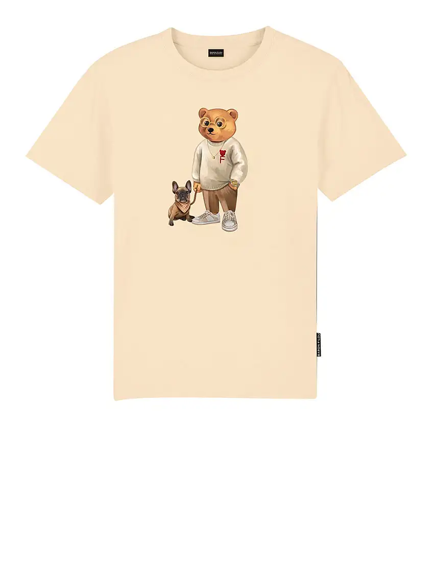 T-shirt Baron Filou da Uomo - Beige