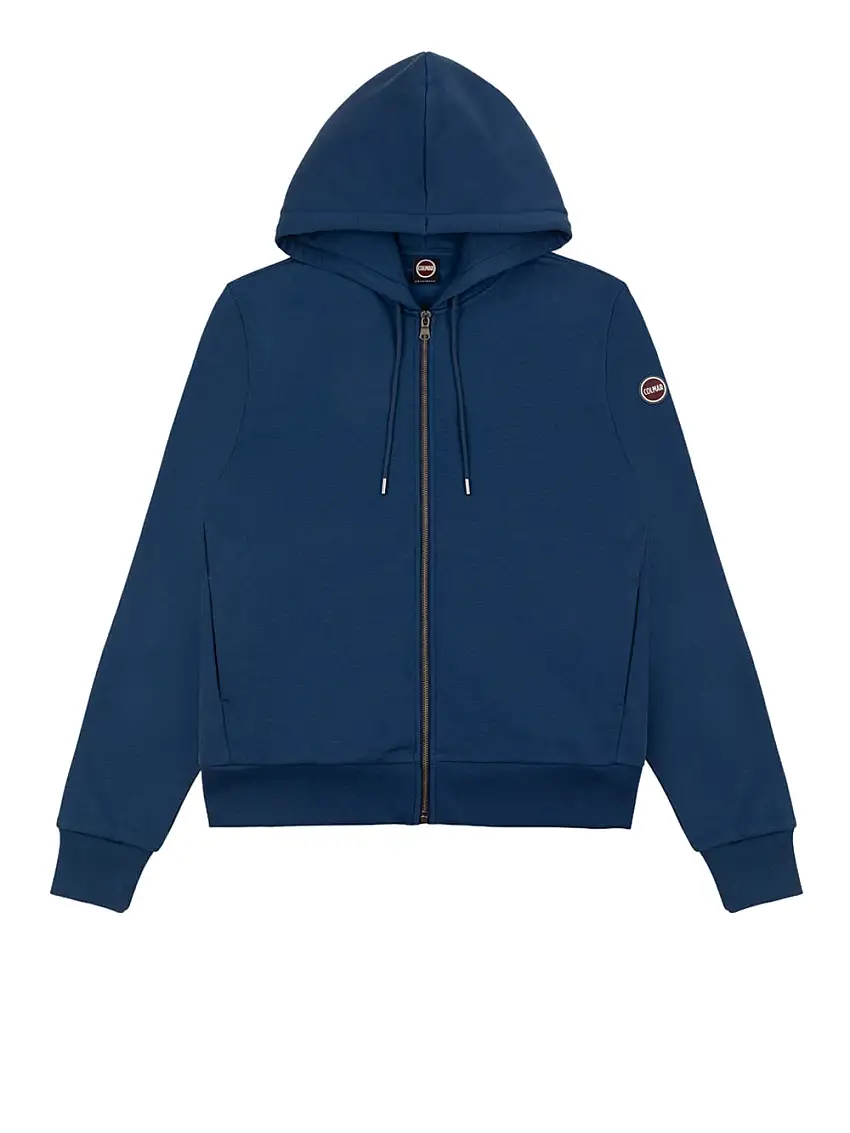 Felpa Zip Colmar da Uomo - Blu