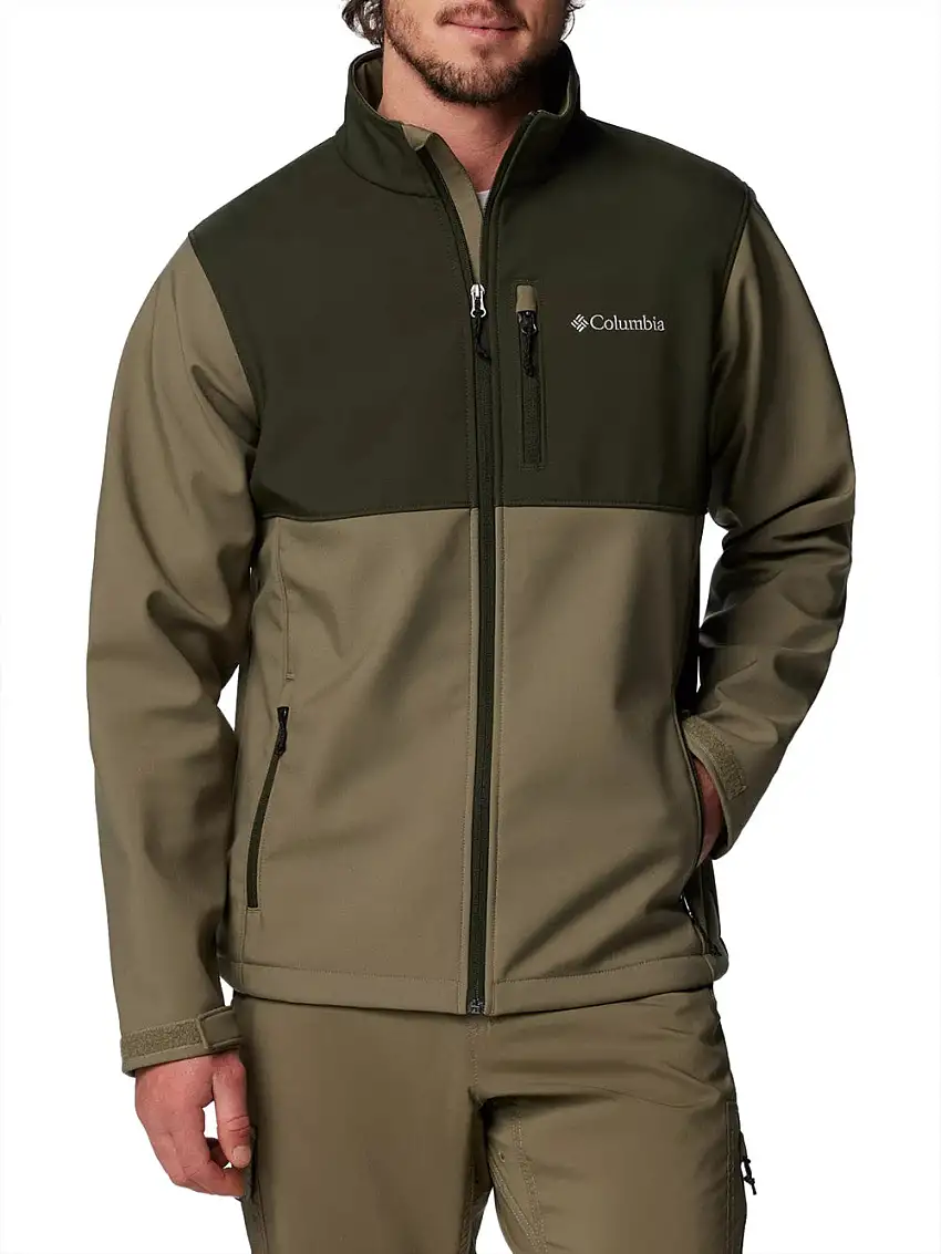 Giubbino Columbia Ascender Softshell da Uomo - Verde