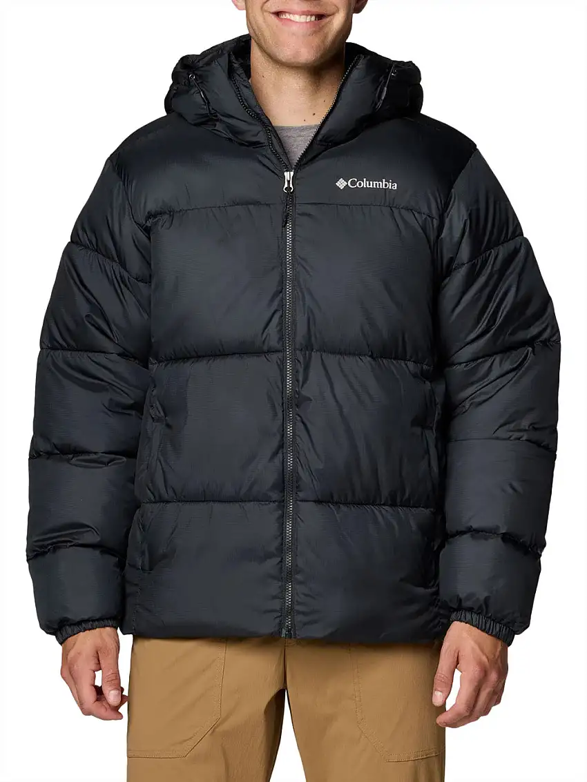 Piumino Columbia Puffect da Uomo - Nero