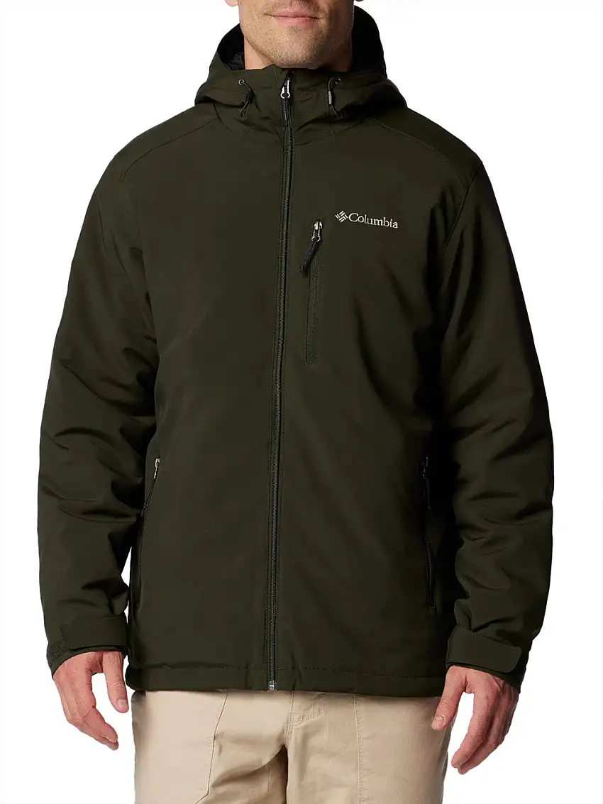 Giubbino Columbia Gate Racer Softshell da Uomo - Verde
