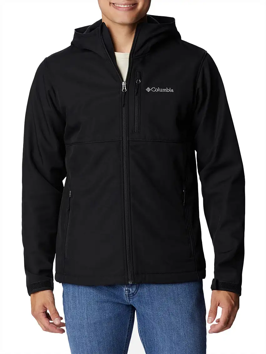 Giubbino Columbia Ascender Softshell da Uomo - Nero