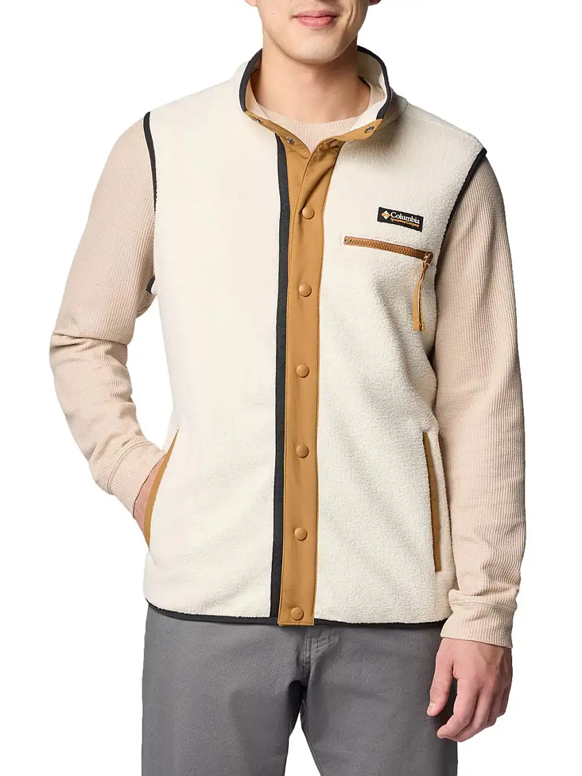 Gilet Columbia Helvetia da Uomo - Bianco