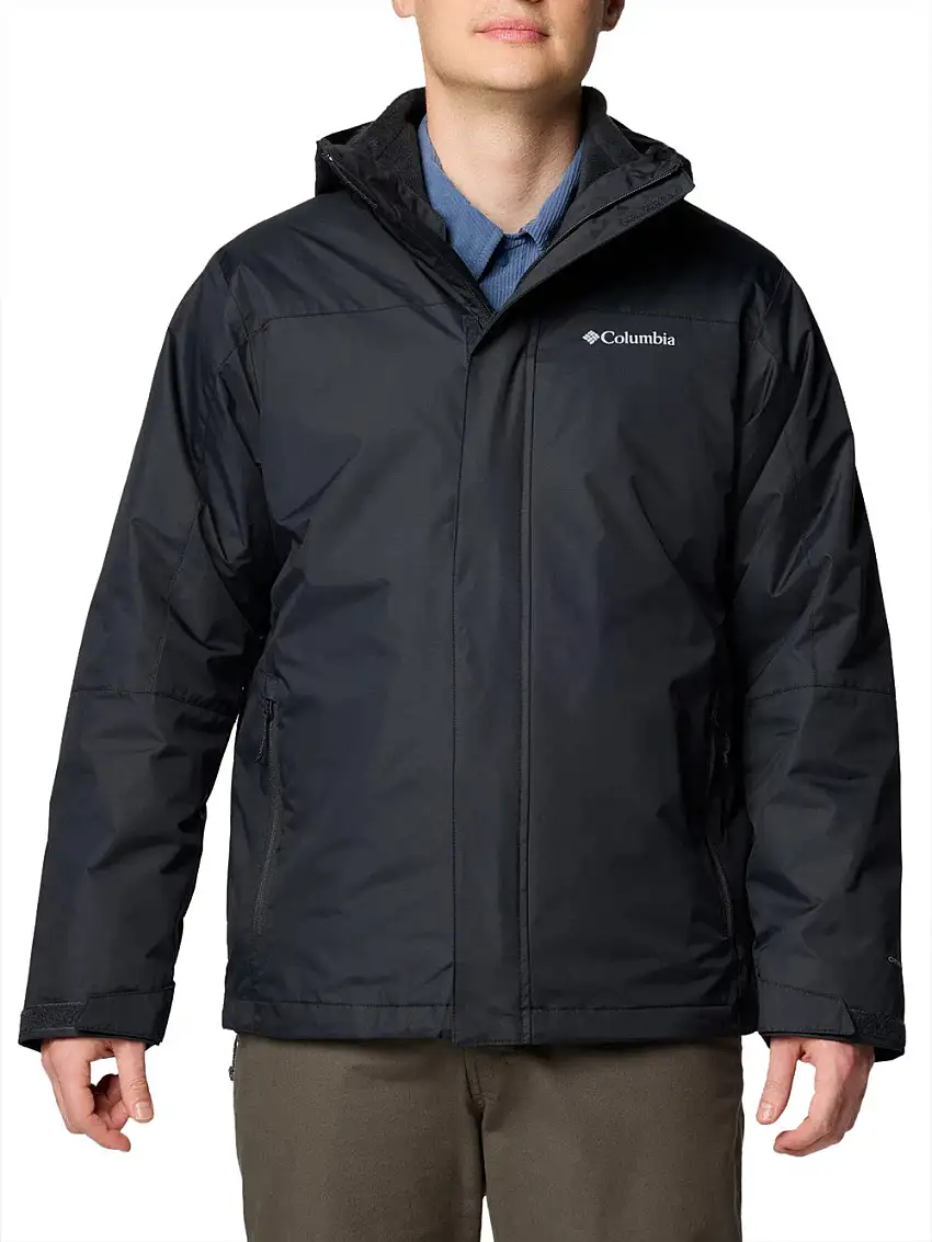 Giubbotto Columbia Tunnel Falls Interchange da Uomo - Nero