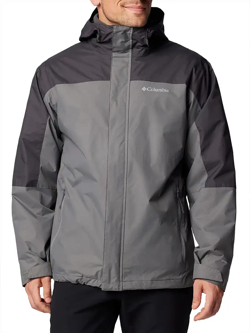 Giubbotto Columbia Tunnel Falls Interchange da Uomo - Grigio