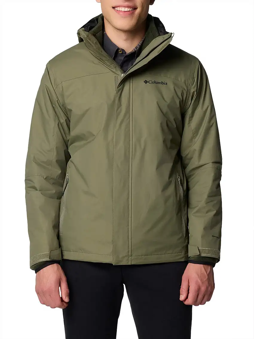 Giubbotto Columbia Tunnel Falls Interchange da Uomo - Verde