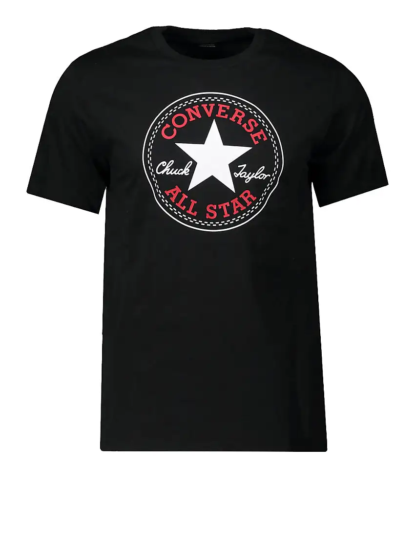 T-shirt Converse Chuck Patch Unisex - Nero