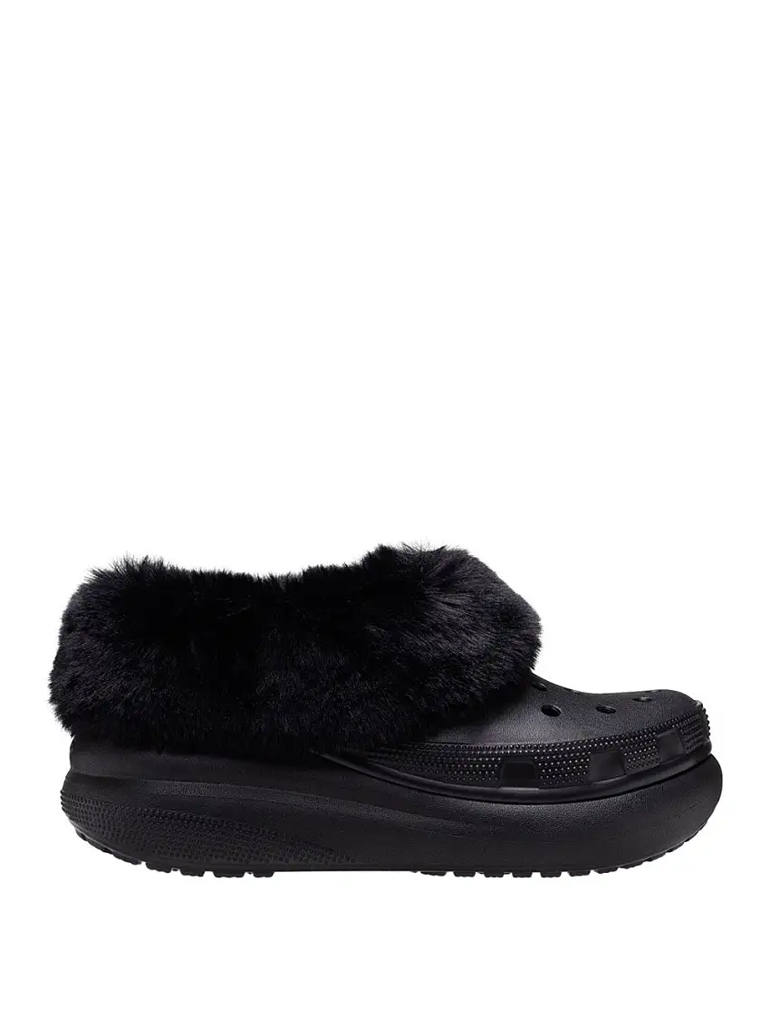 Ciabatte Crocs Furever Crush Unisex - Nero