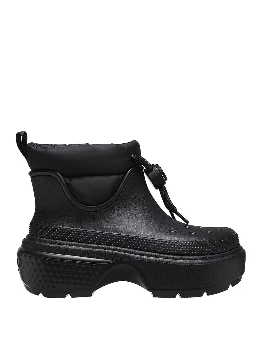 Stivaletto Crocs Stomp Puff Unisex - Nero