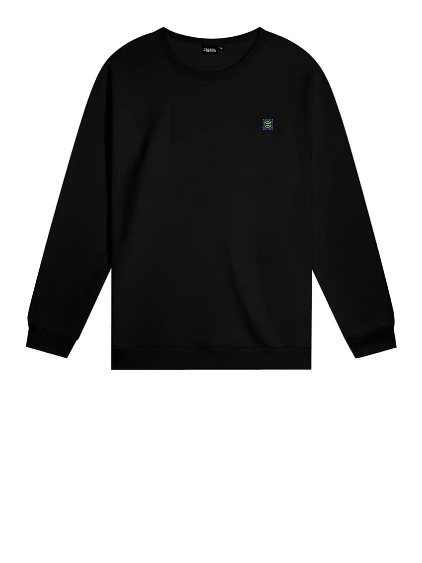 Felpa Dolly Noire Cyber Druid da Uomo - Nero