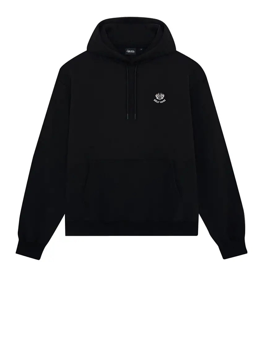 Felpa Cappuccio Dolly Noire Leshen da Uomo - Nero