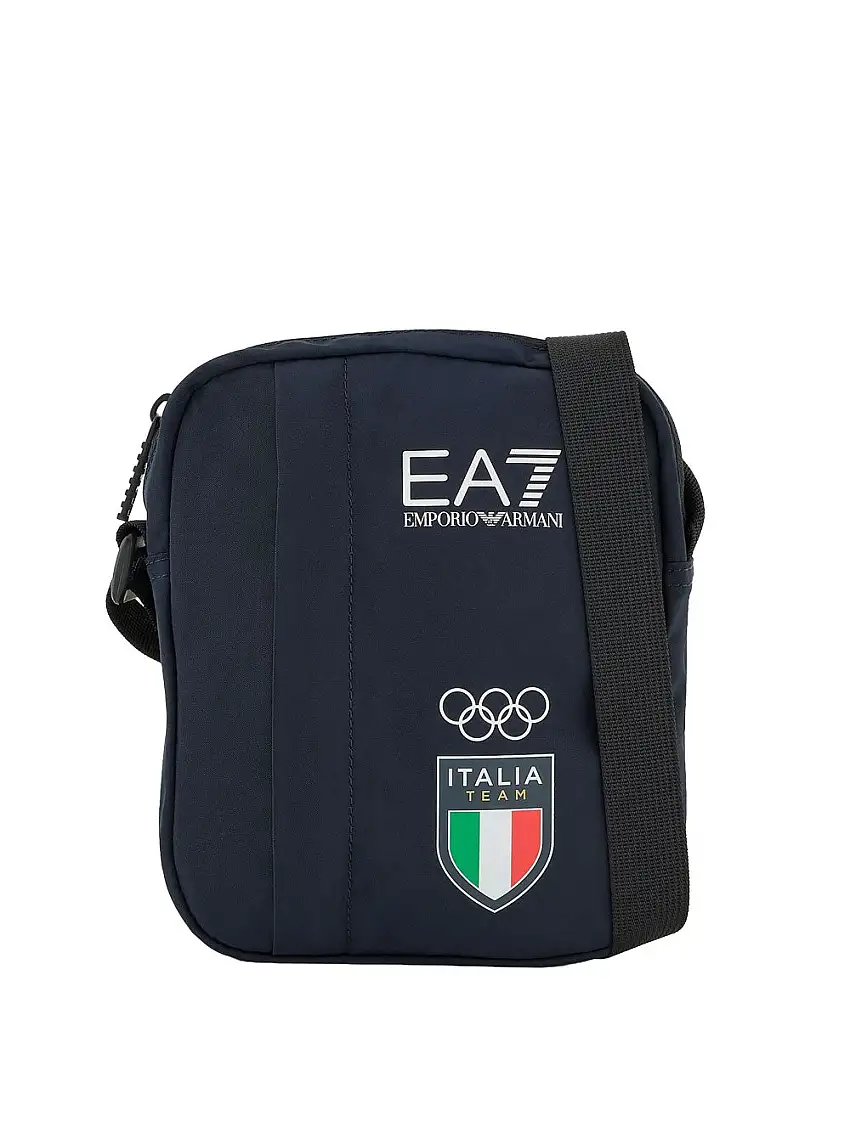 Borsa a Tracolla Ea7 Paris 2024 Olympic Unisex - Blu