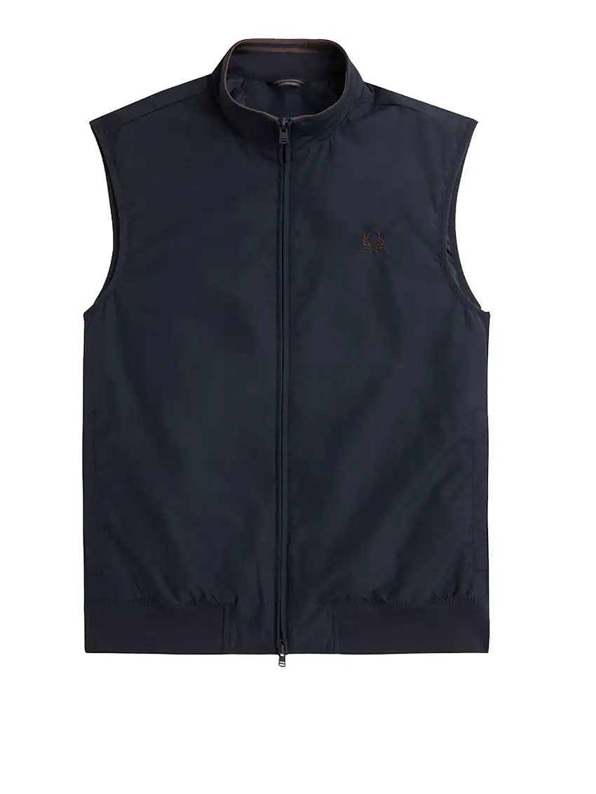 Gilet Fred Perry The Brentham da Uomo - Blu