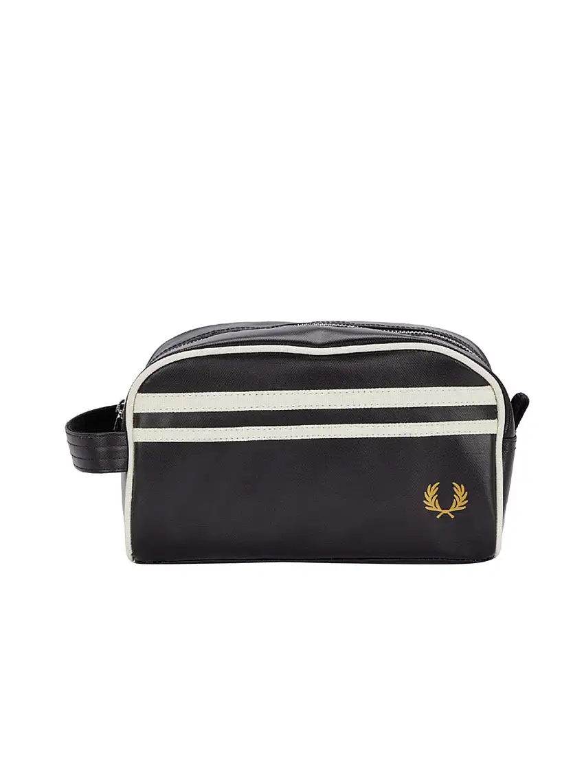 Beauty Case Fred Perry Laurel Wreath Unisex - Nero