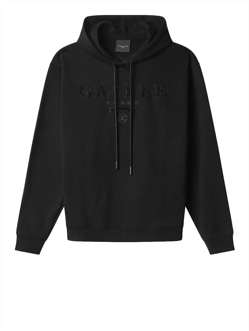 Felpa Cappuccio Gaelle da Uomo - Nero
