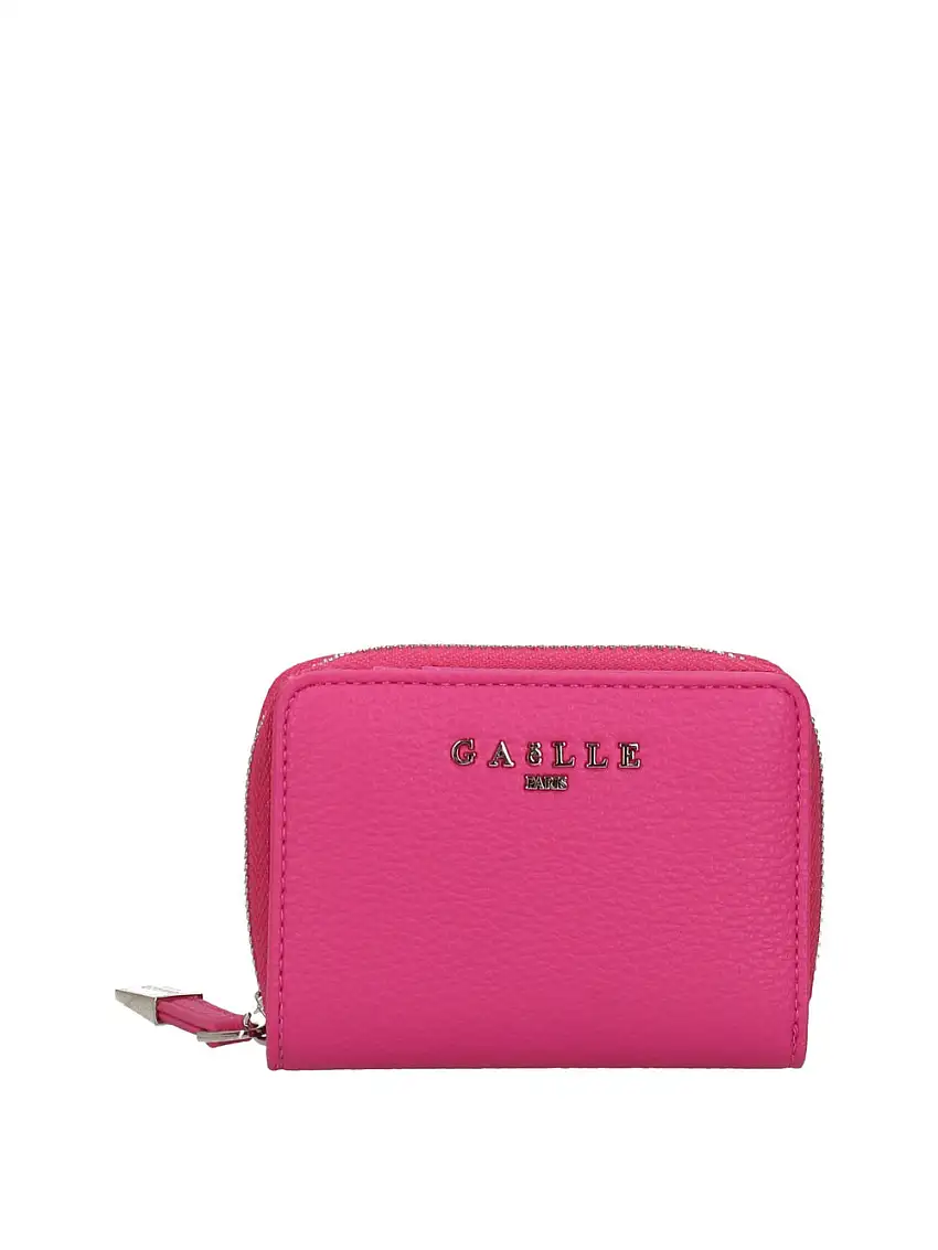 Portafoglio Gaelle Ecopelle Bottalato da Donna - Fuxia