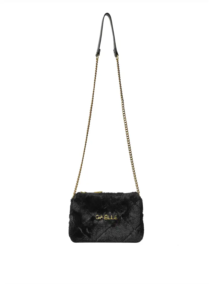 Borsa Pochette Gaelle Ecofour da Donna - Nero