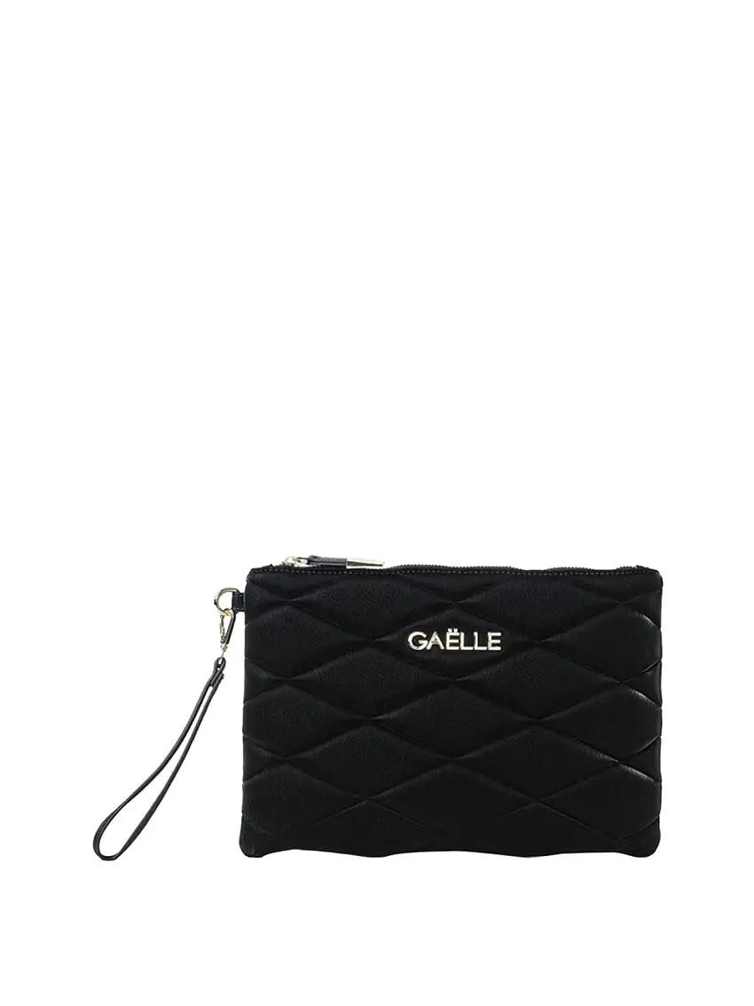 Borsa Pochette Gaelle Puffer da Donna - Nero
