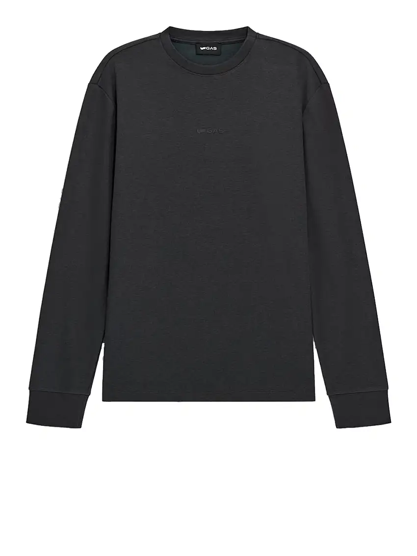 Felpa Gas Interlook da Uomo - Nero