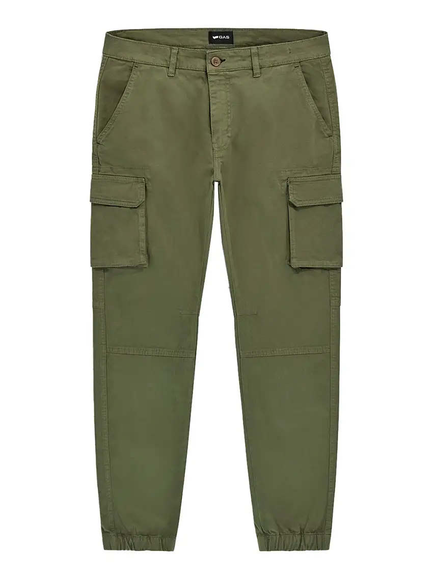 Pantalone Cargo Gas Bob Gym da Uomo - Verde