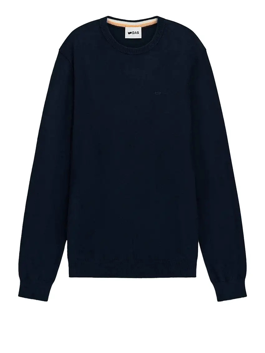 Maglione Gas Cotton Kash da Uomo - Blu