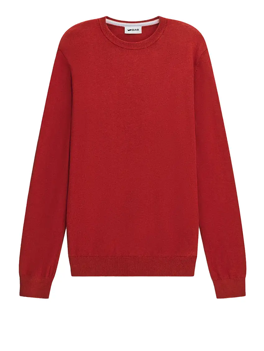 Maglione Gas Cotton Kash da Uomo - Rosso