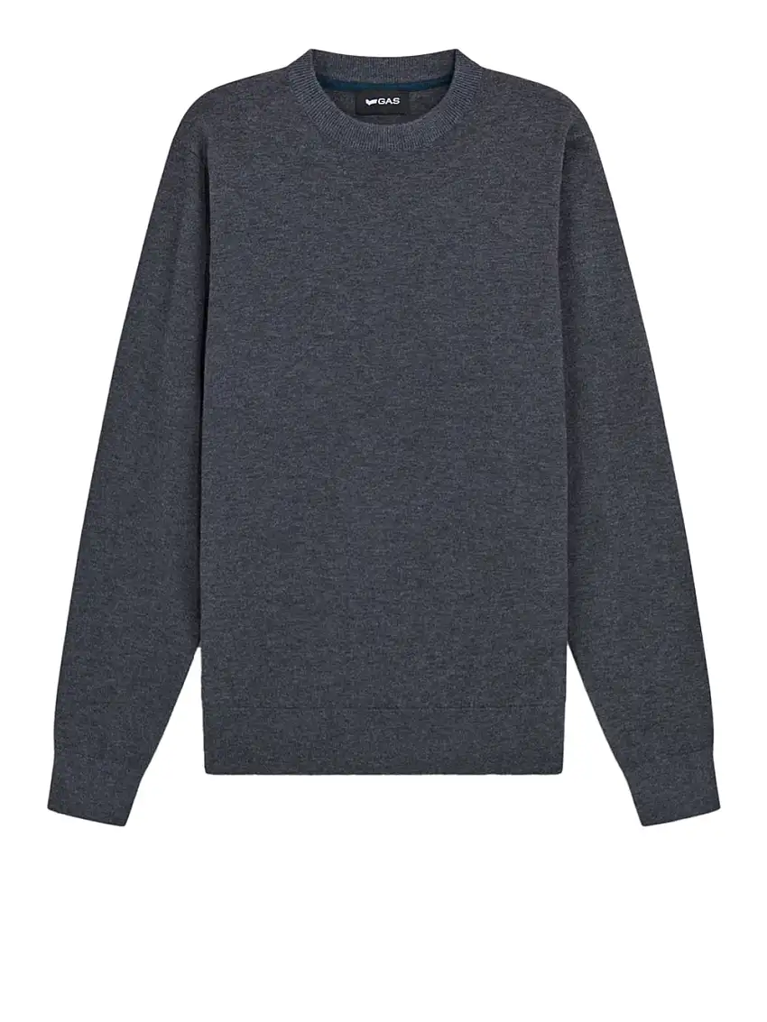 Maglione Gas Soft Wool da Uomo - Grigio
