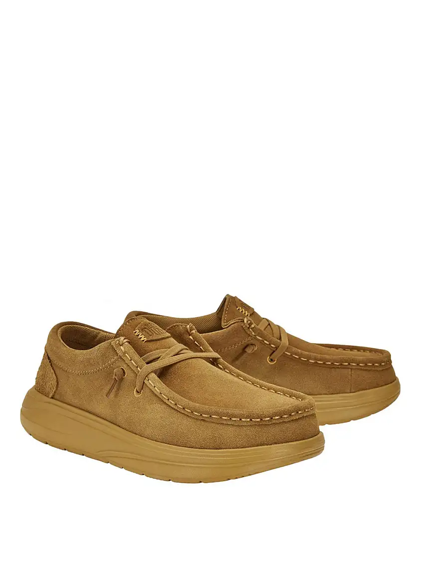 Mocassini Hey Dude Wendy Comf Suede da Donna - Marrone