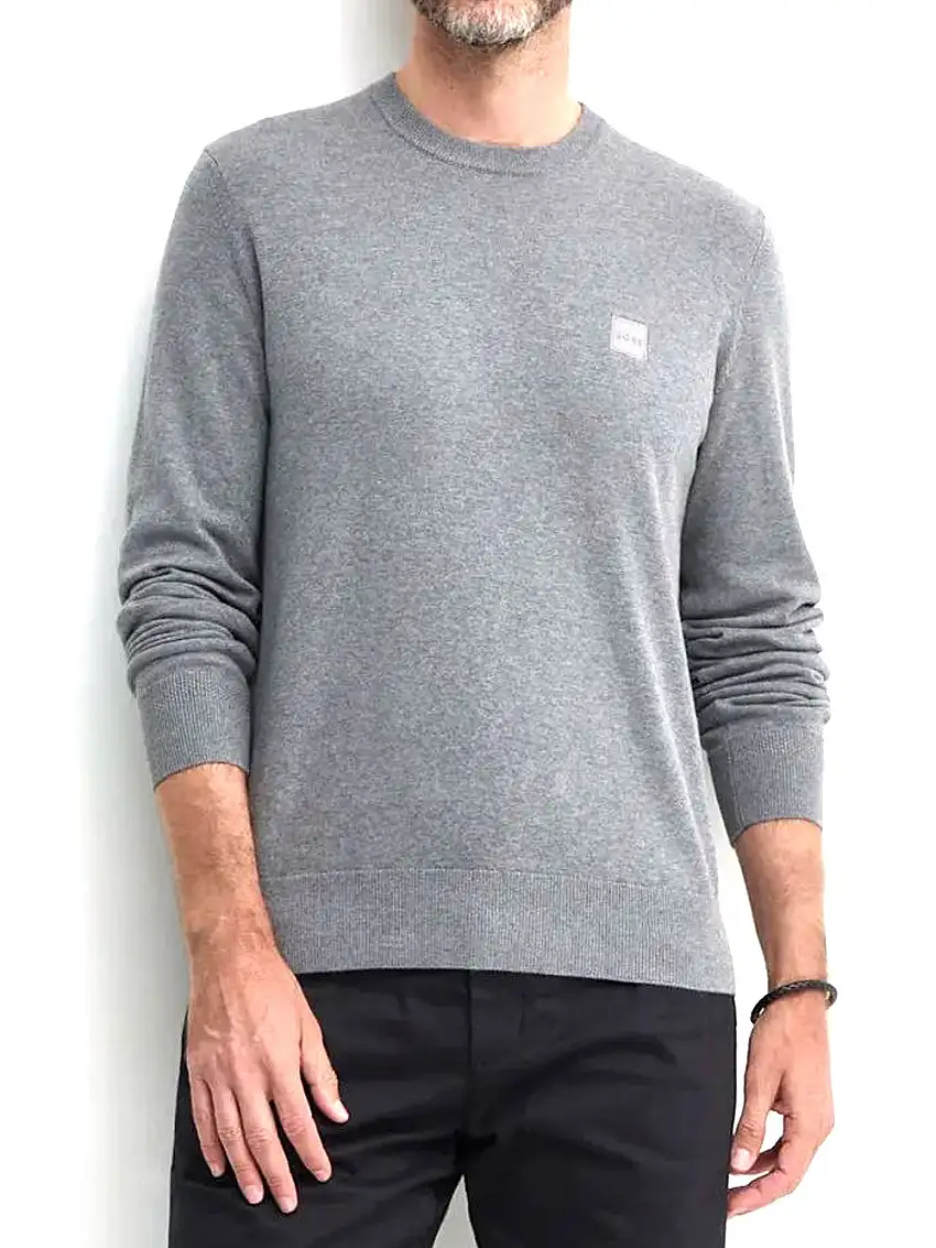 Pullover Hugo Boss Kanovano da Uomo - Grigio