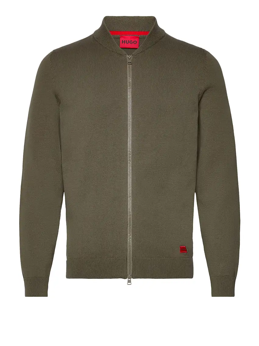 Cardigan Hugo Boss San Jaque da Uomo - Verde