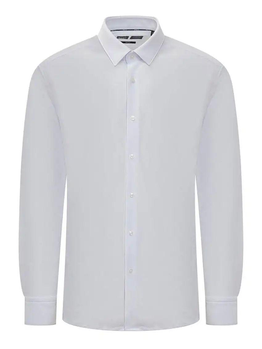 Camicia Hugo Boss Hank Kent da Uomo - Bianco