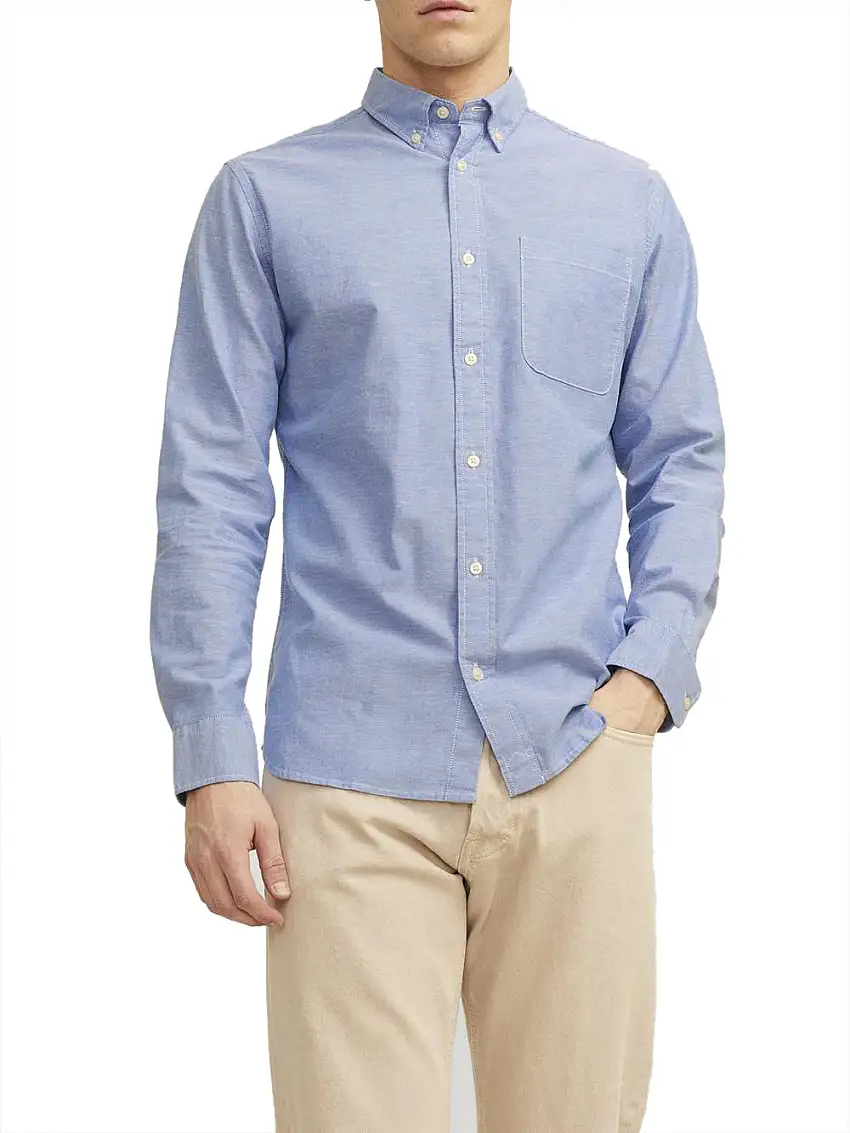 Camicia Jack e Jones da Uomo - Celeste