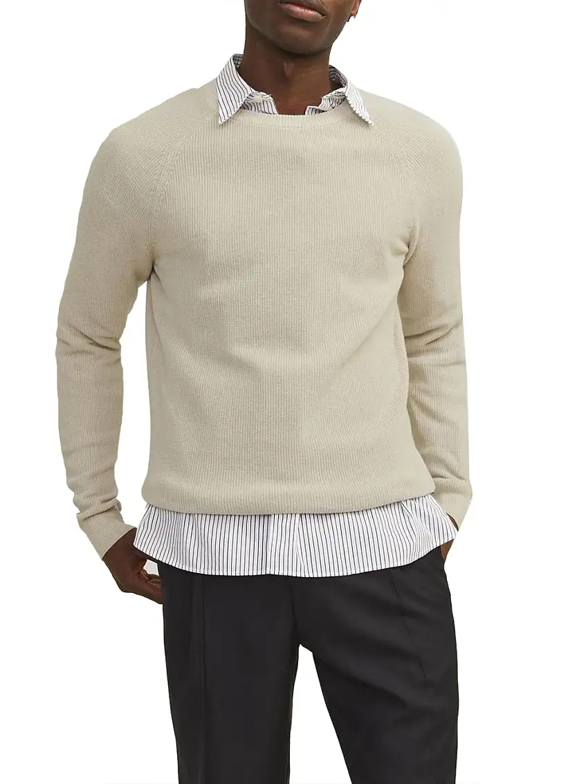 Pullover Jack e Jones da Uomo - Avorio
