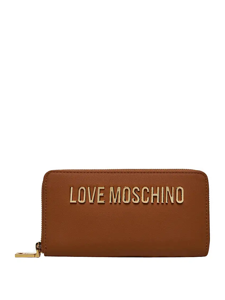 Portafoglio Love Moschino da Donna - Marrone
