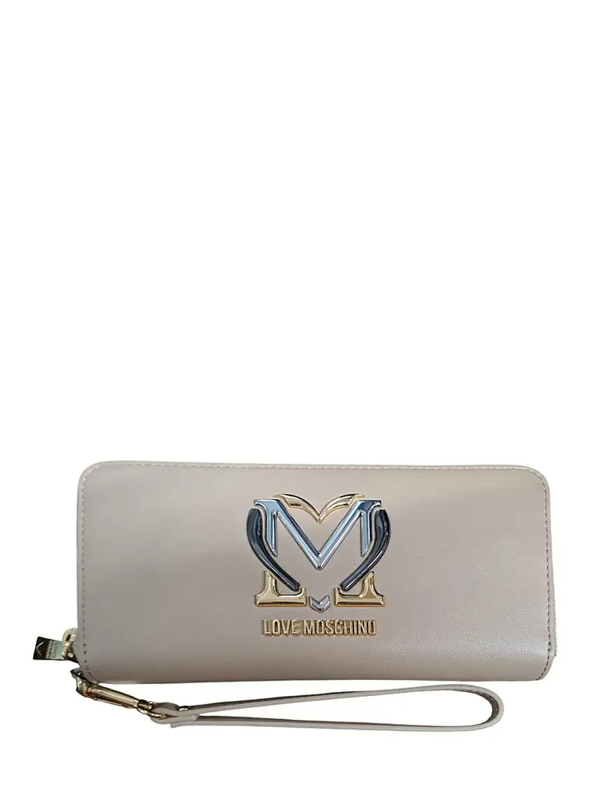 Portafoglio Love Moschino da Donna - Avorio