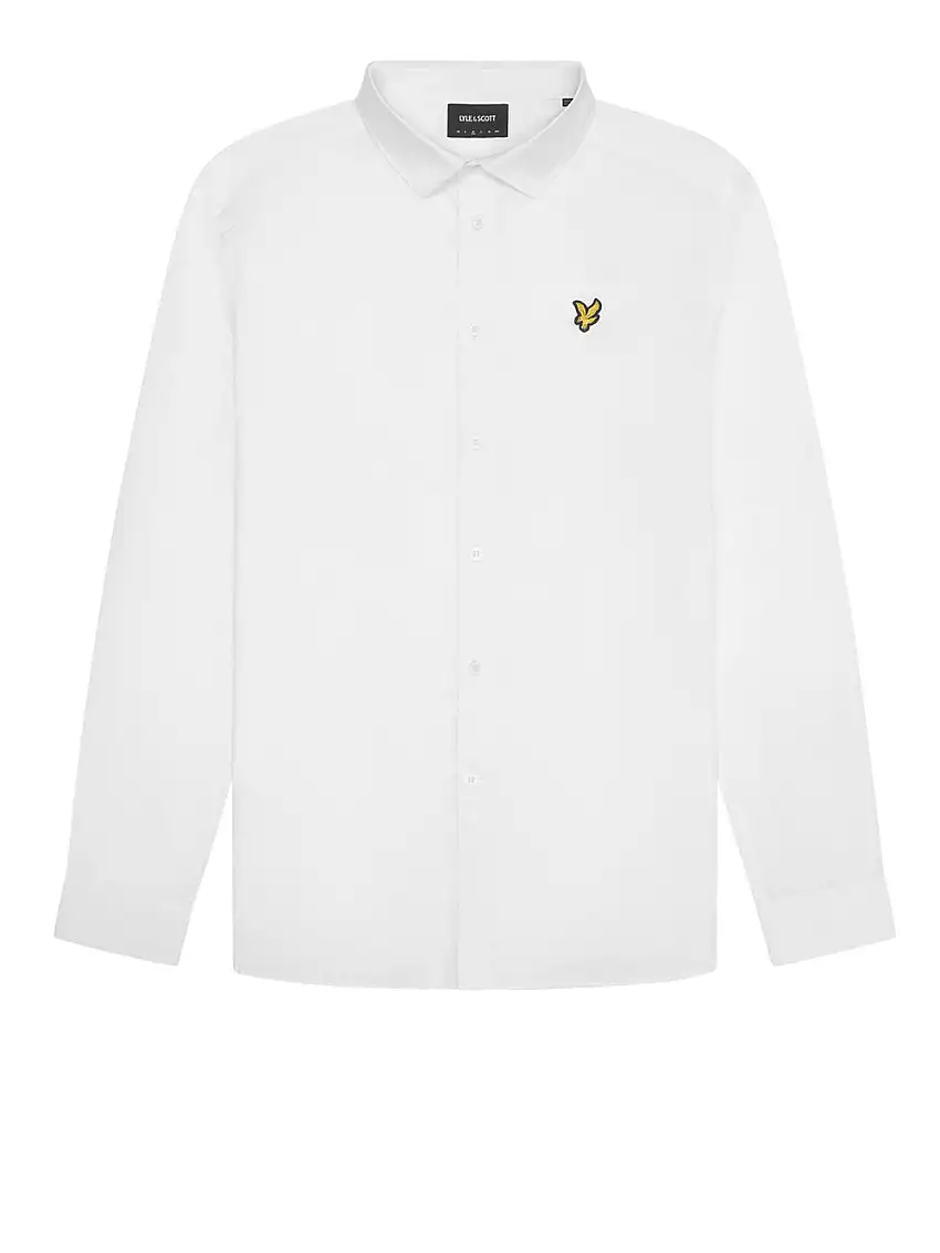 Camicia Classica Lyle & Scott da Uomo - Bianco