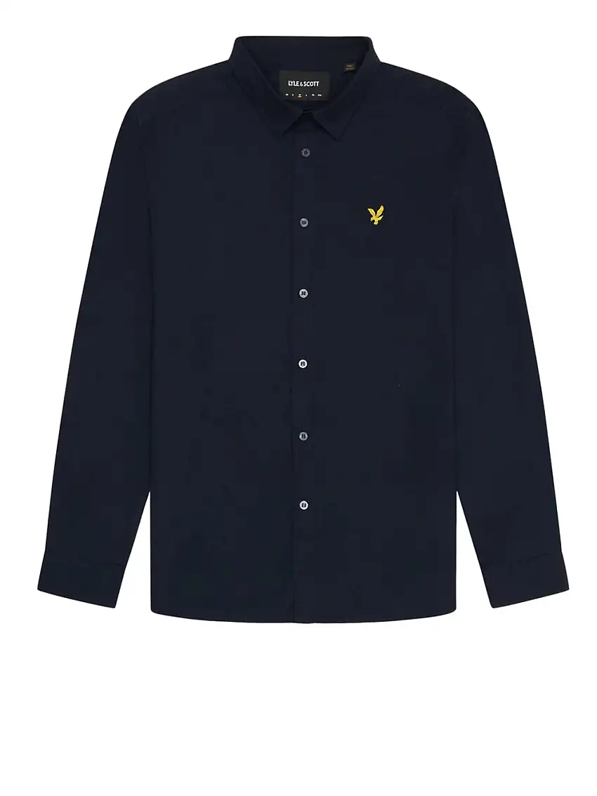 Camicia Classica Lyle & Scott da Uomo - Blu