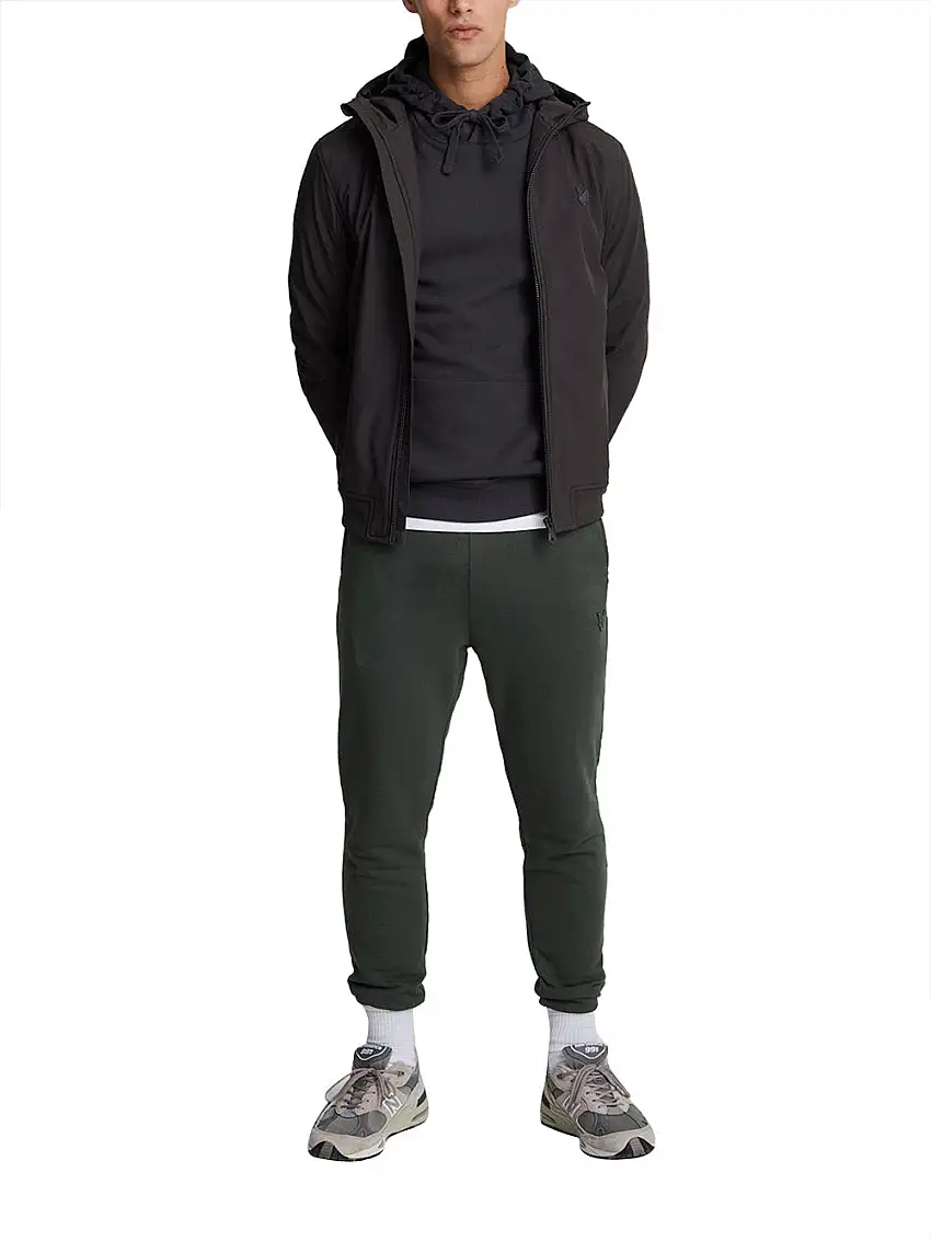 Pantalone Tuta Lyle & Scott Eagle Skinny da Uomo - Grigio