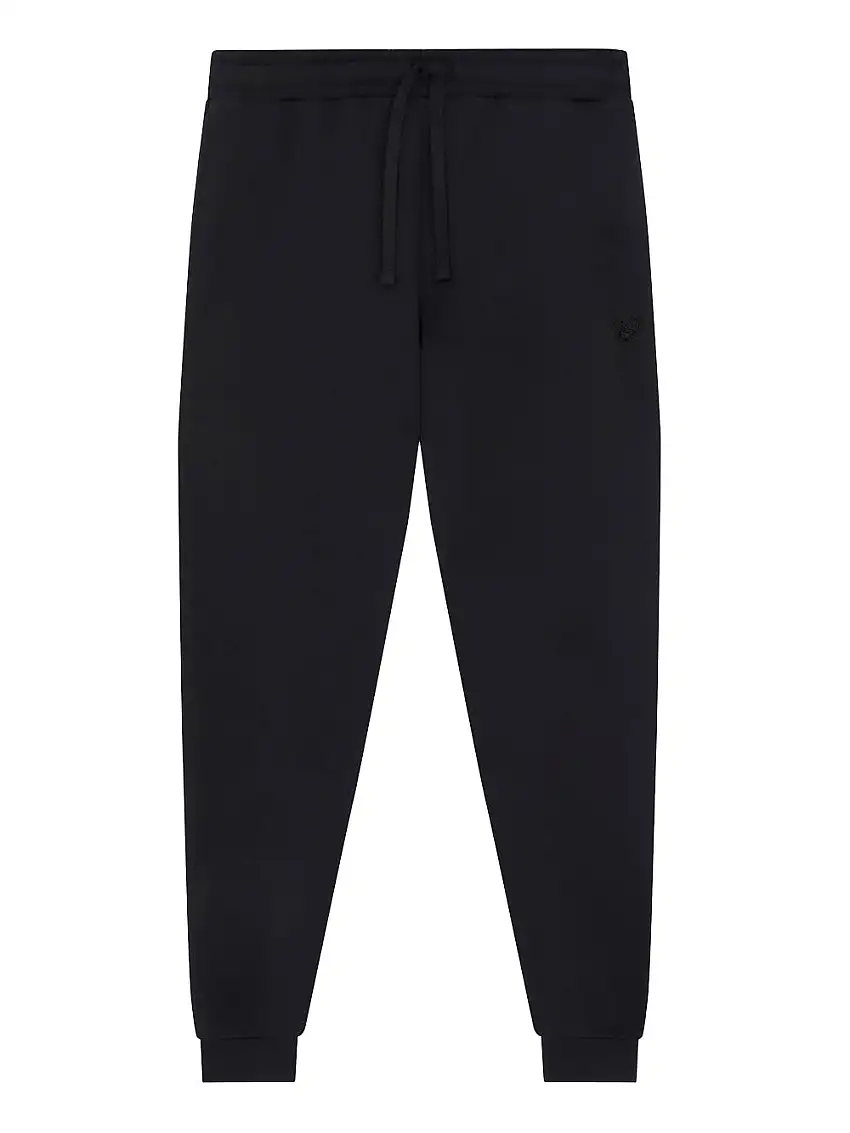 Pantalone Tuta Lyle & Scott Eagle Skinny da Uomo - Nero