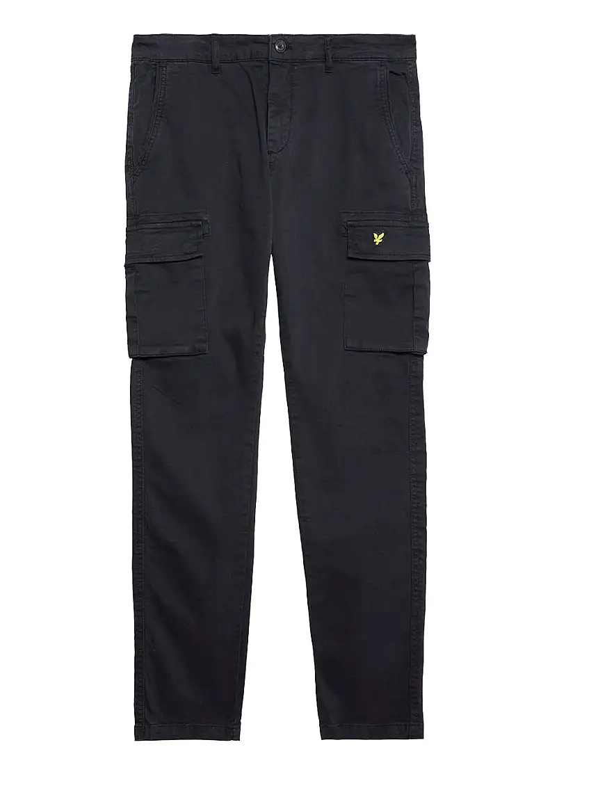 Pantalone Cargo Lyle & Scott da Uomo - Blu
