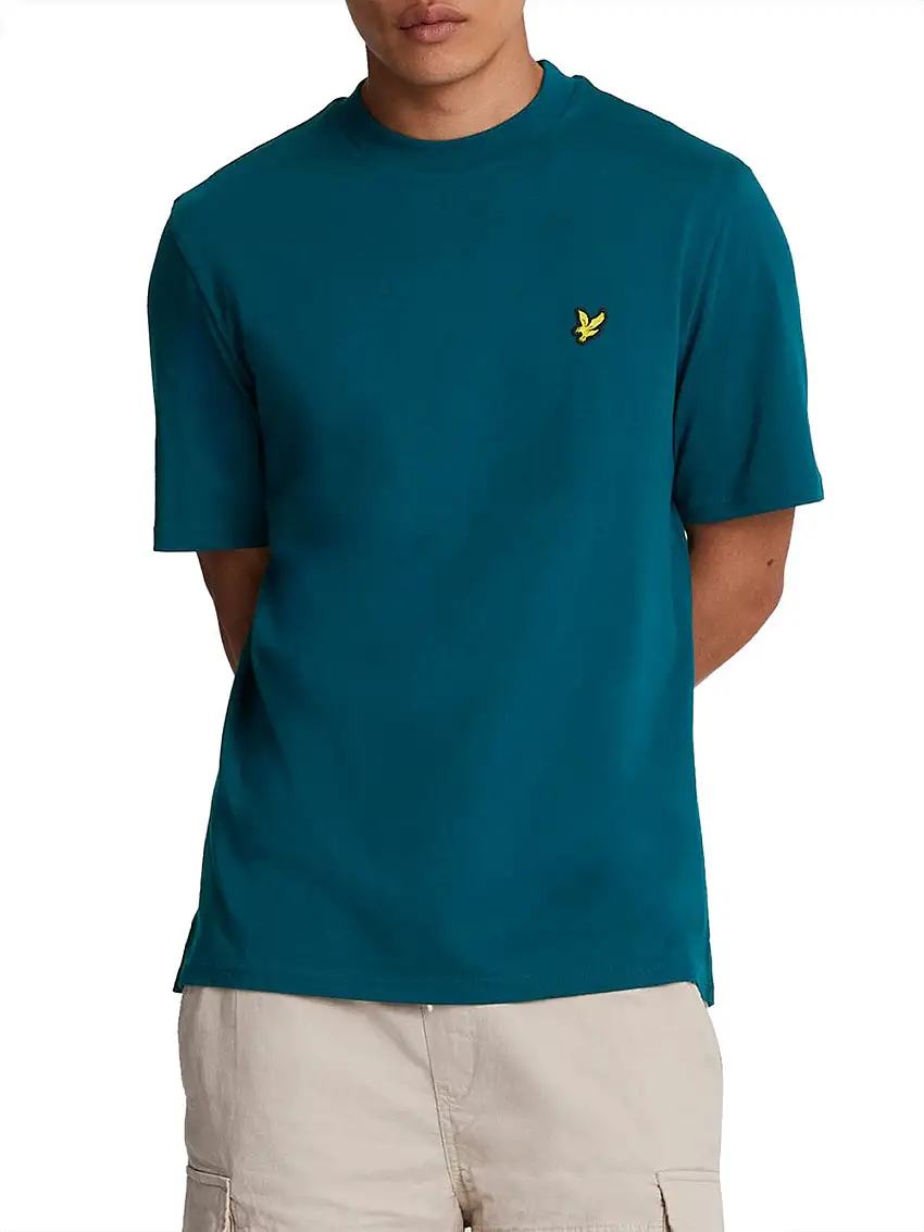 T-shirt Lyle & Scott Plain da Uomo - Blu
